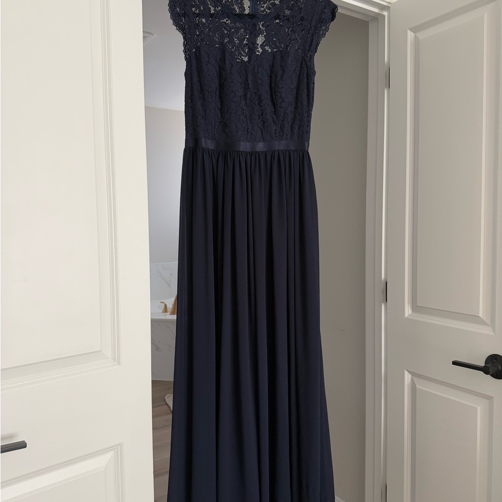 Miusol Navy Lace Dress
